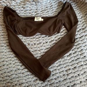 PRINCESS POLLY TOP - Black Size 4